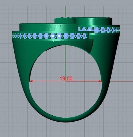 jewelry ring 3D print model_9
