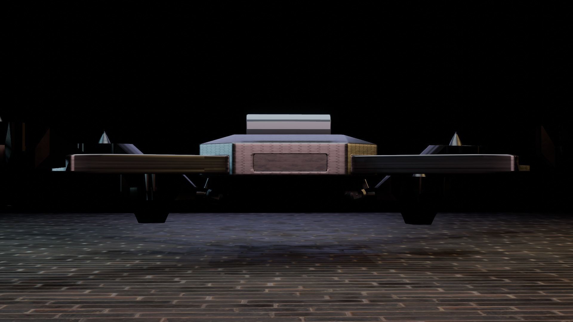 future drone  3D model_3