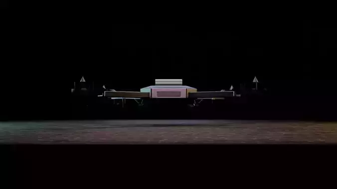 future drone  3D model