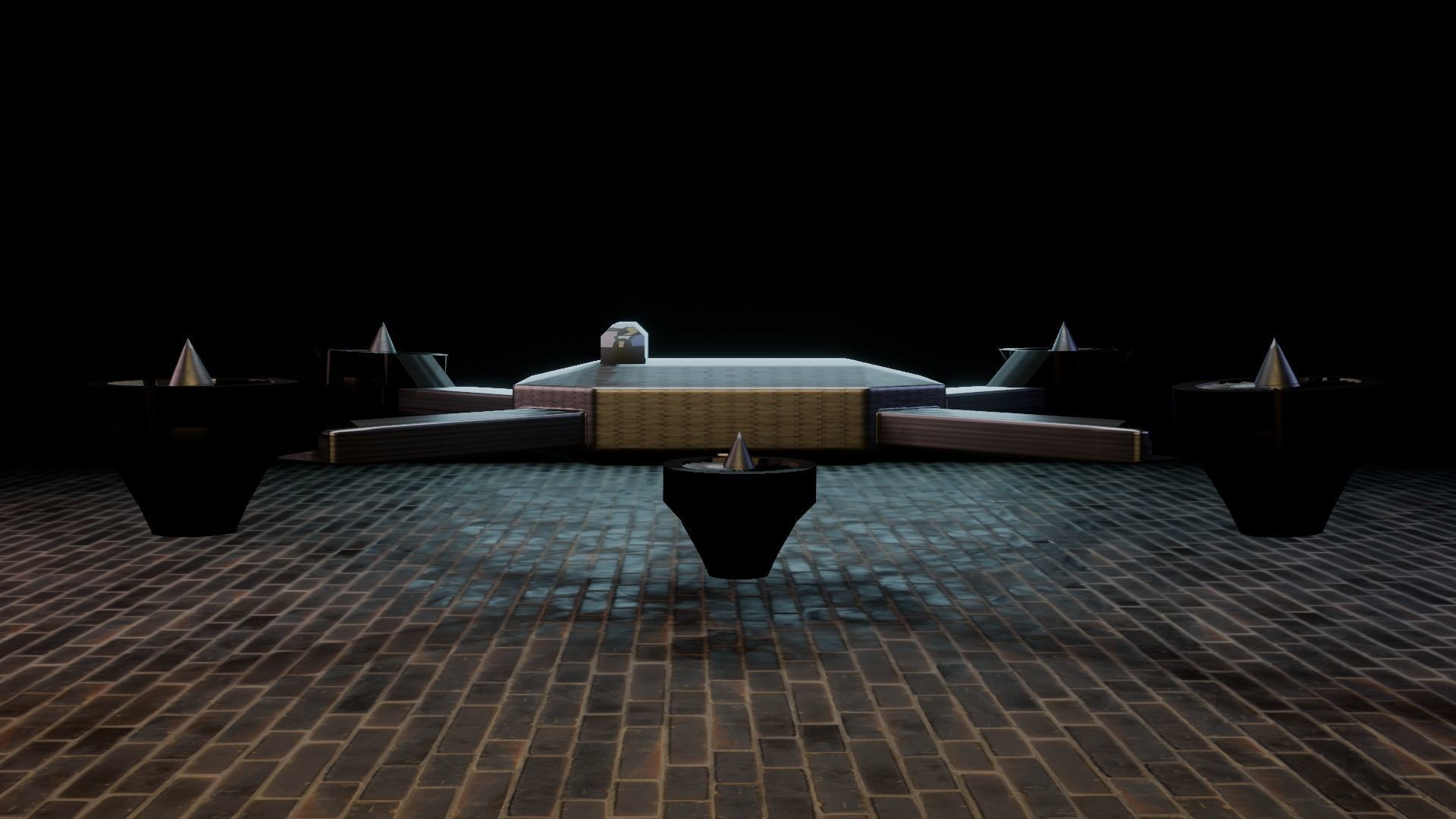 future drone  3D model_11