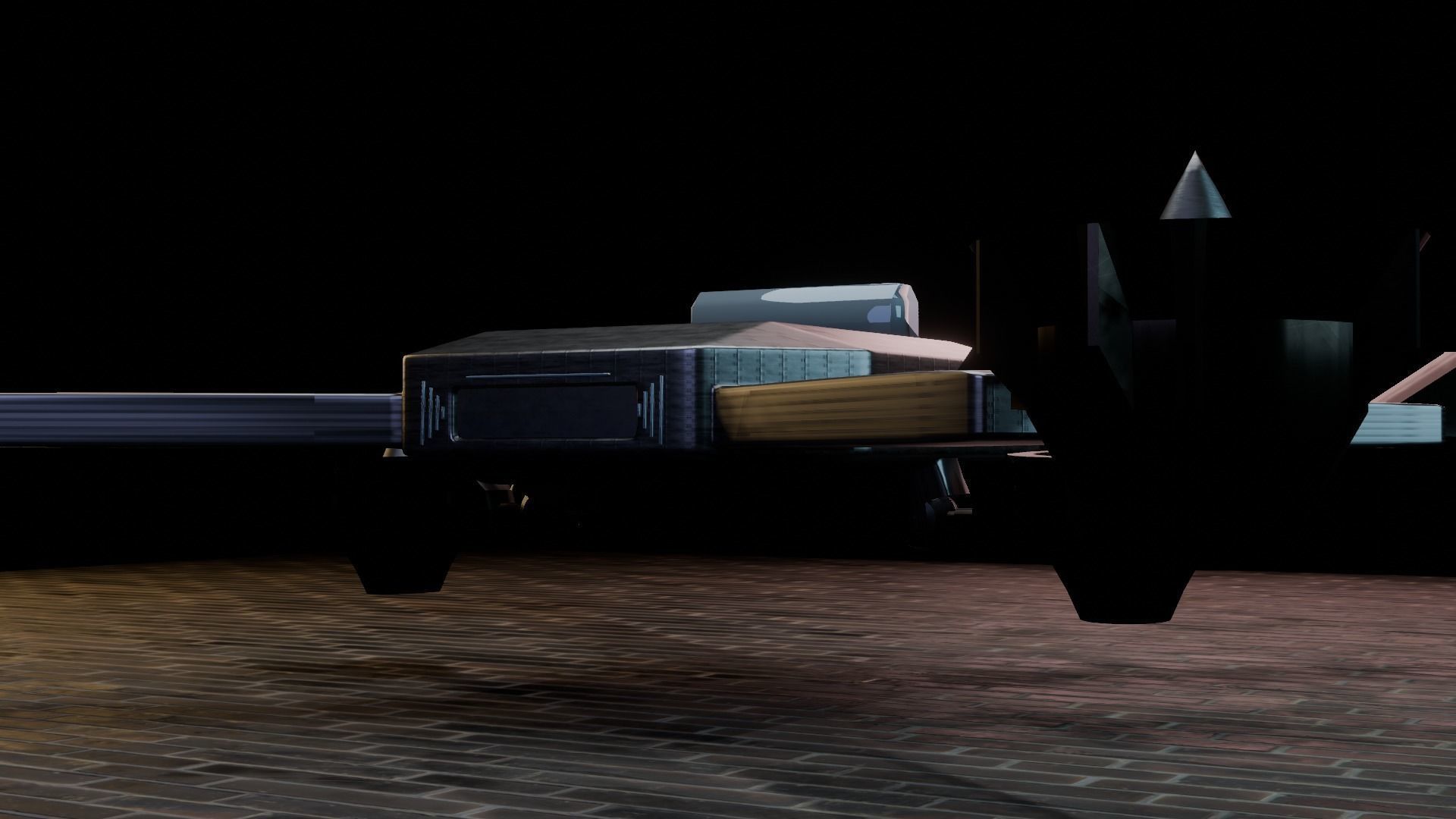 future drone  3D model_9