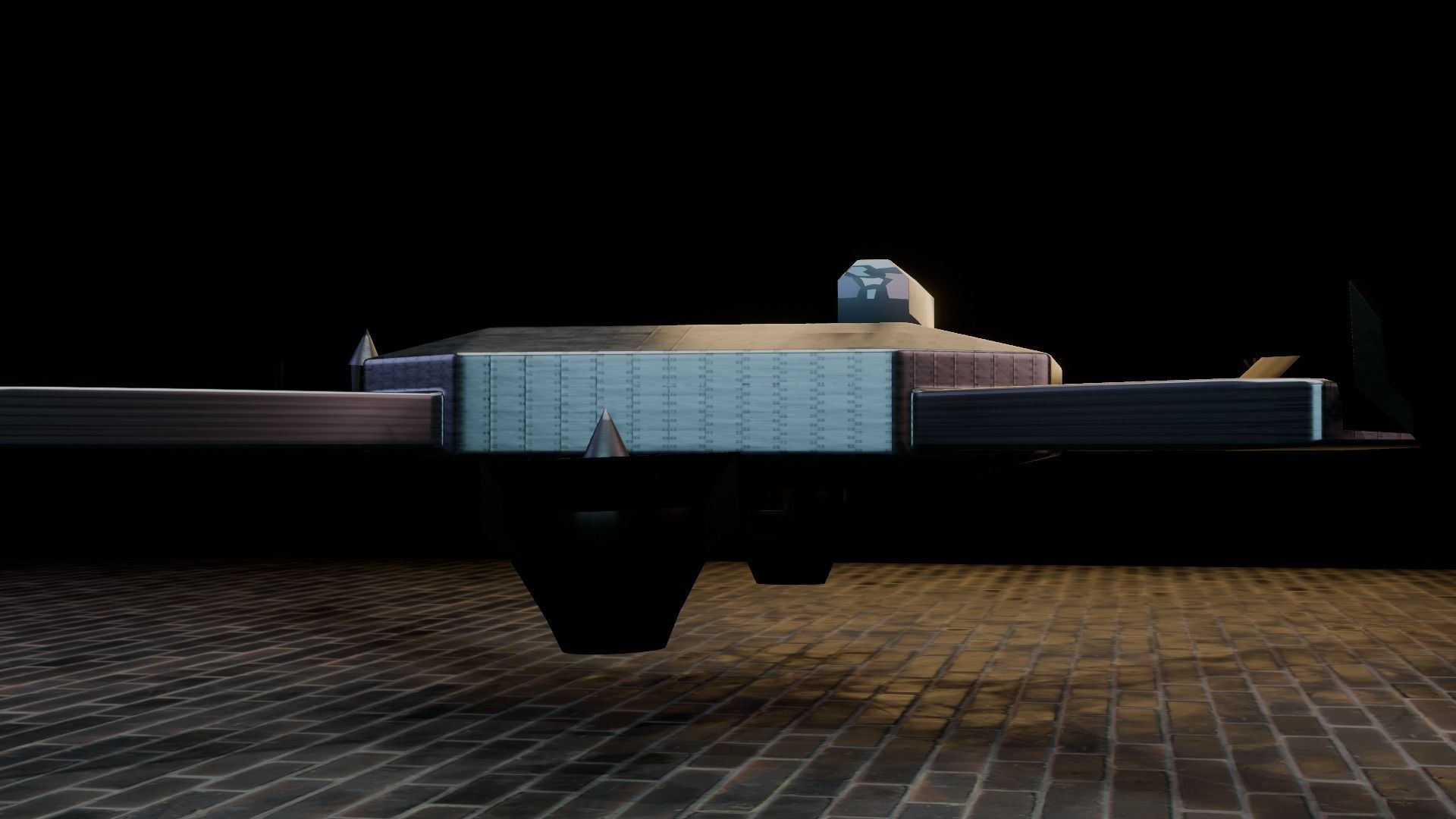 future drone  3D model_8