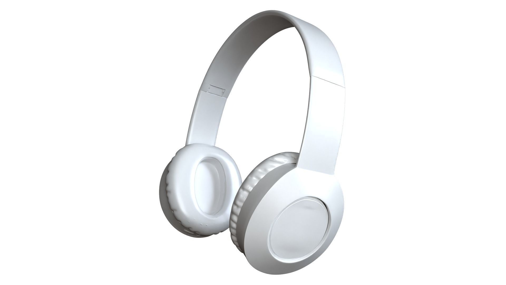 Headphone M3 HJ-4J Zulu White 3D model_4