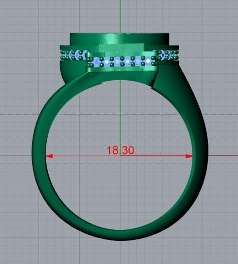 jewelry ring 3D print model_9