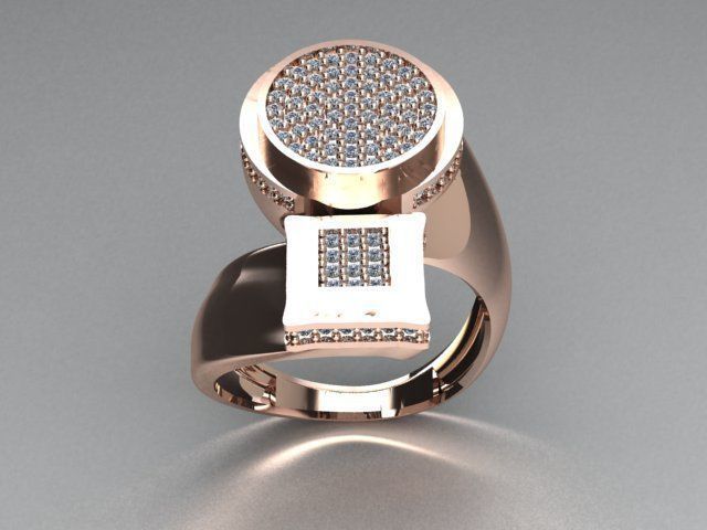 jewelry ring 3D print model_3