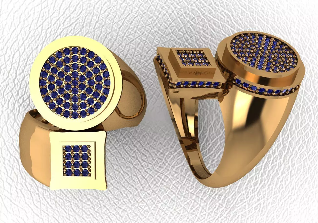 jewelry ring 3D print model_0