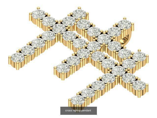 hiphop pendant 3D Model Collection_73