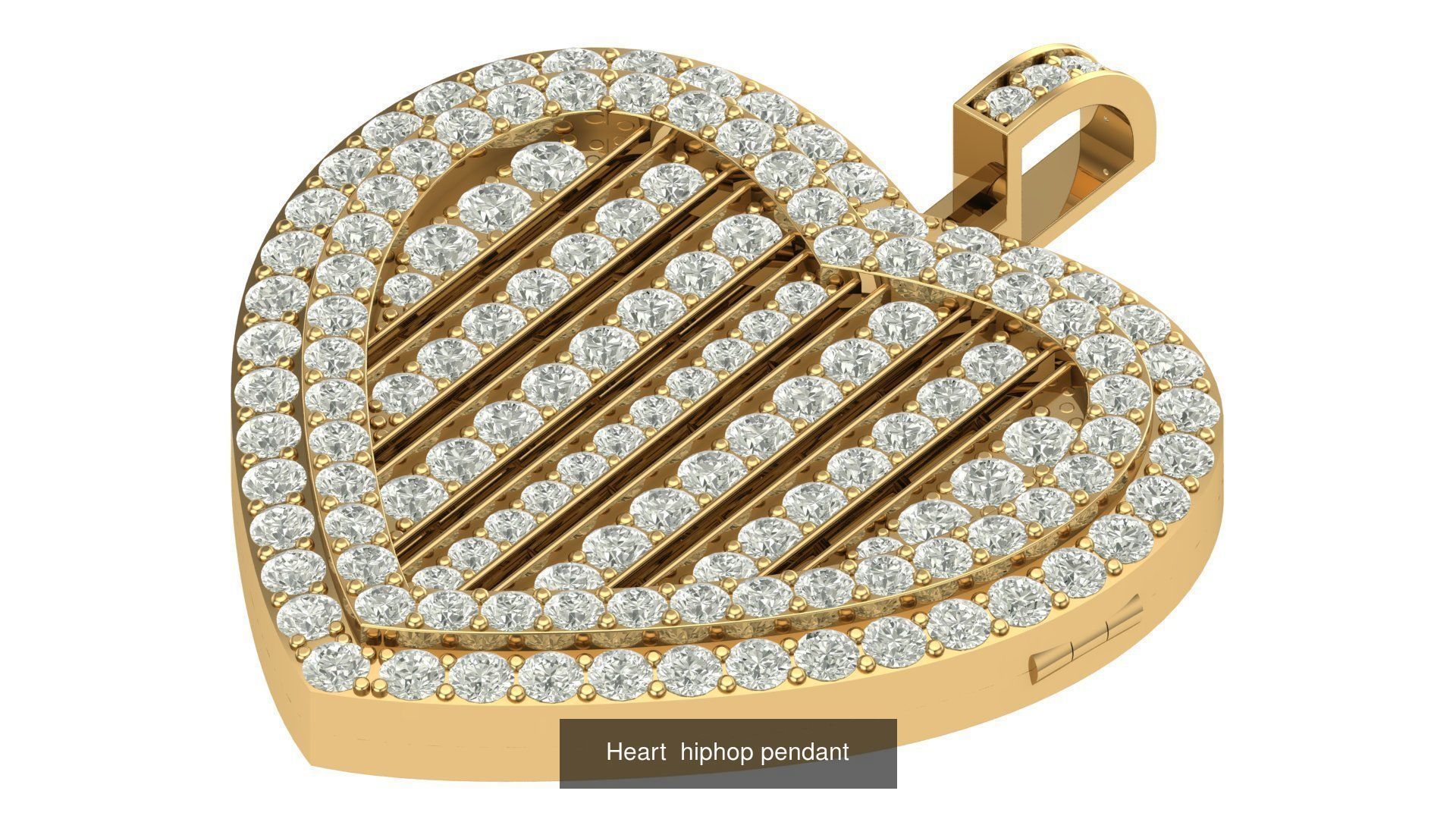 hiphop pendant 3D Model Collection_83