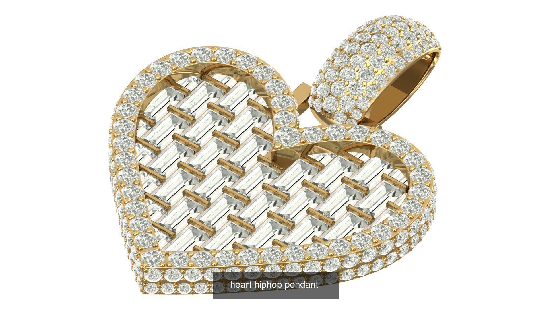 hiphop pendant 3D Model Collection_87