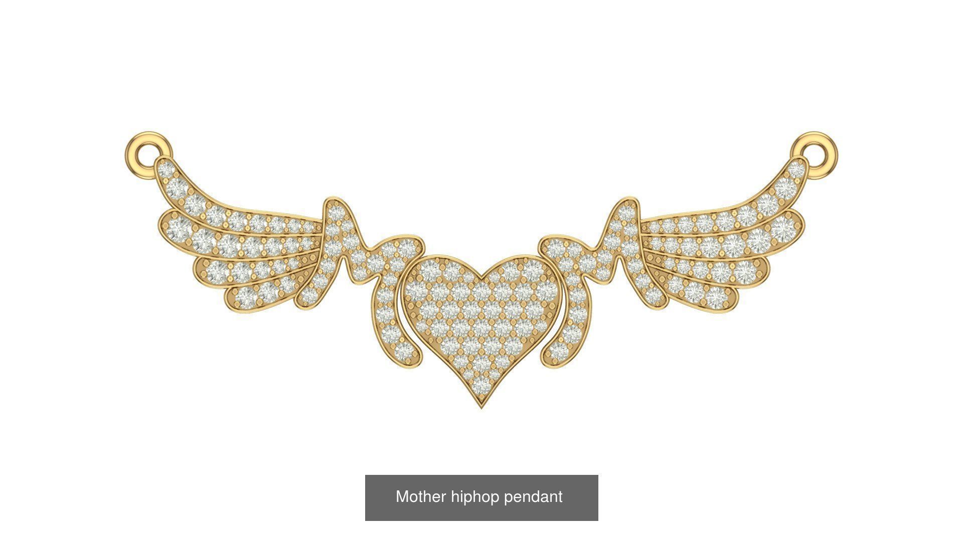 hiphop pendant 3D Model Collection_88