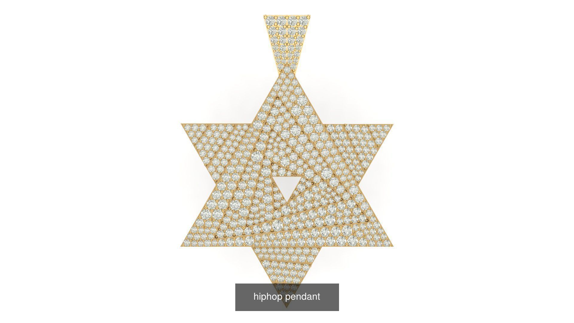 hiphop pendant 3D Model Collection_50