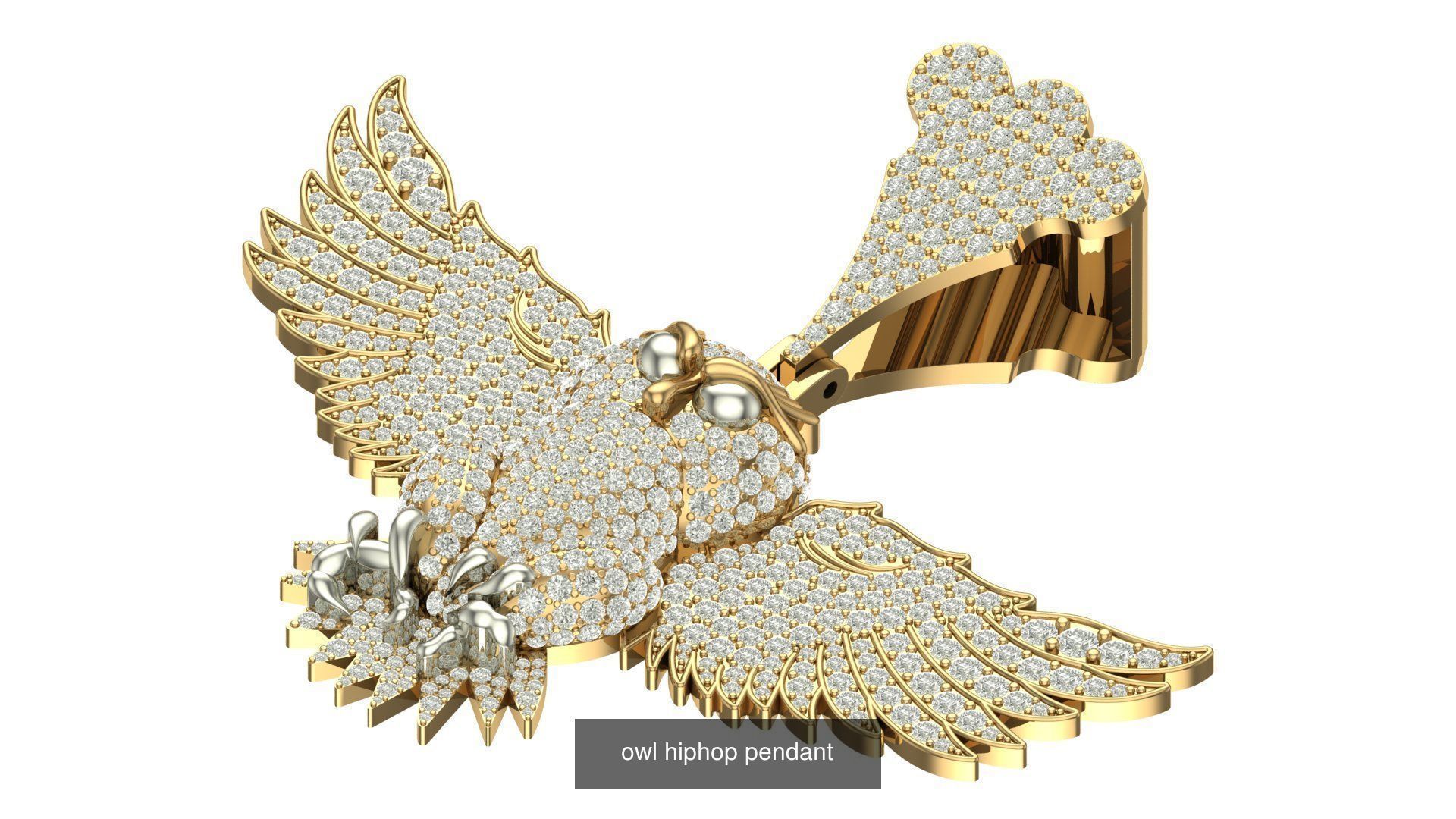 hiphop pendant 3D Model Collection_78