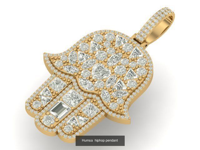 hiphop pendant 3D Model Collection_74