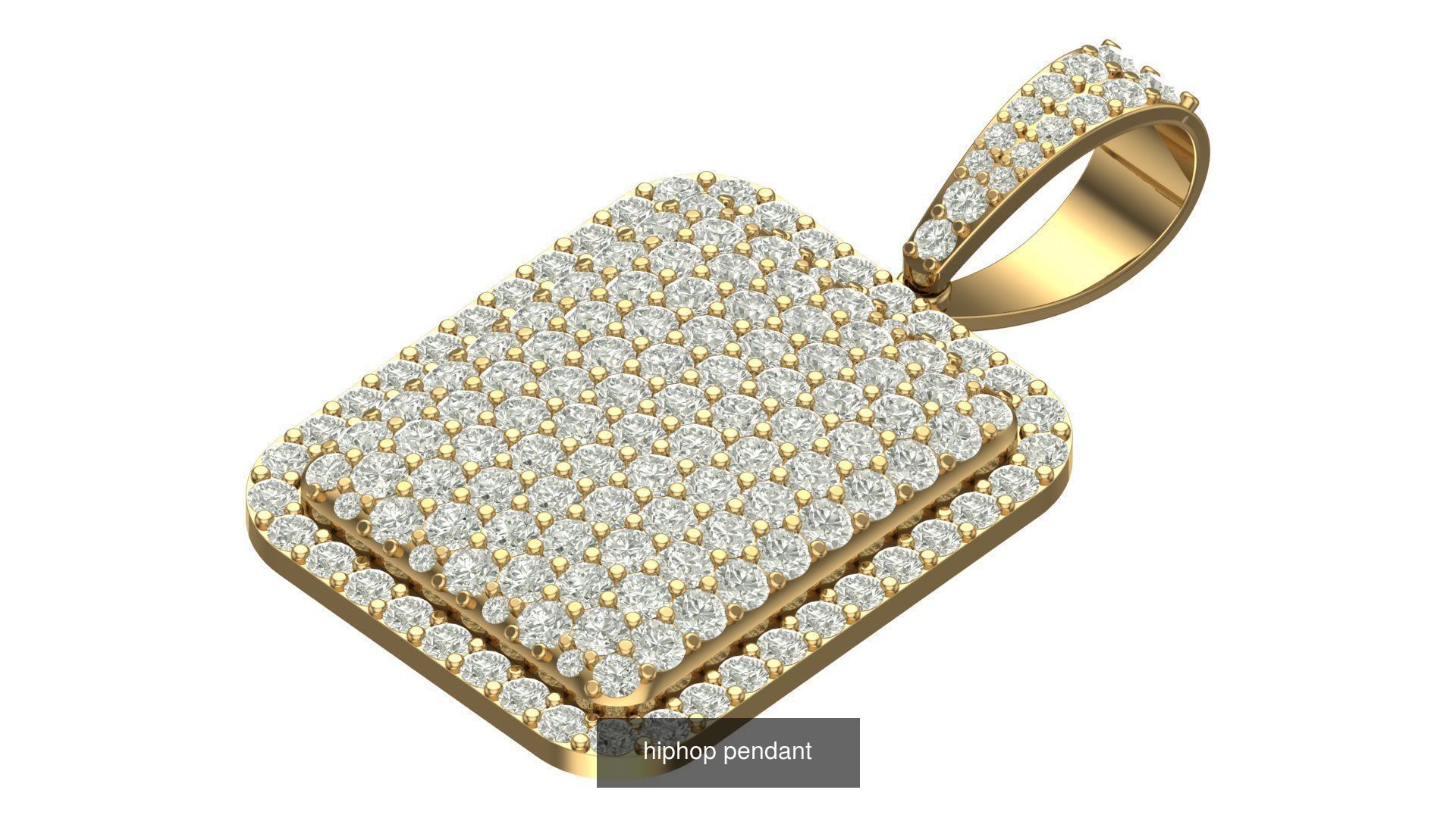 hiphop pendant 3D Model Collection_63