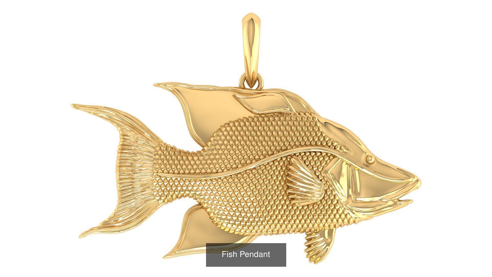 hiphop pendant 3D Model Collection_14