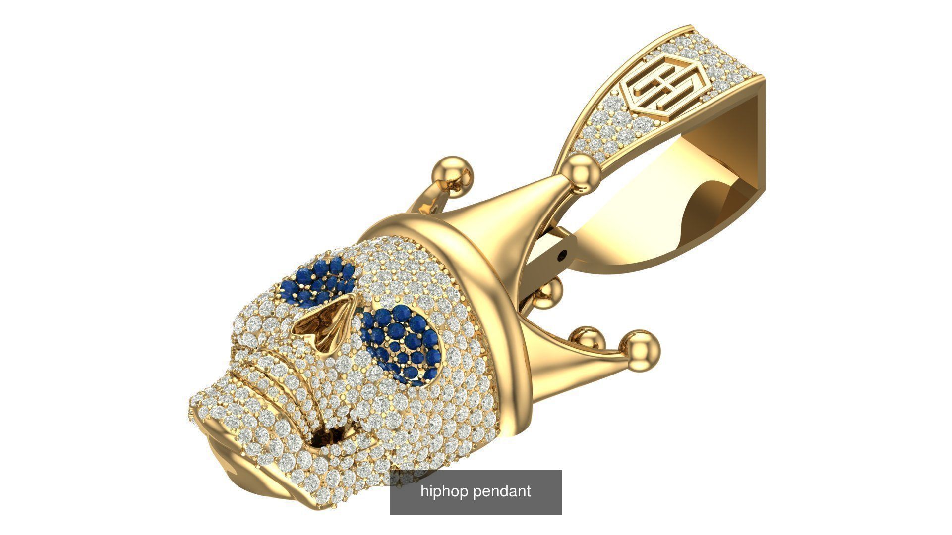 hiphop pendant 3D Model Collection_61