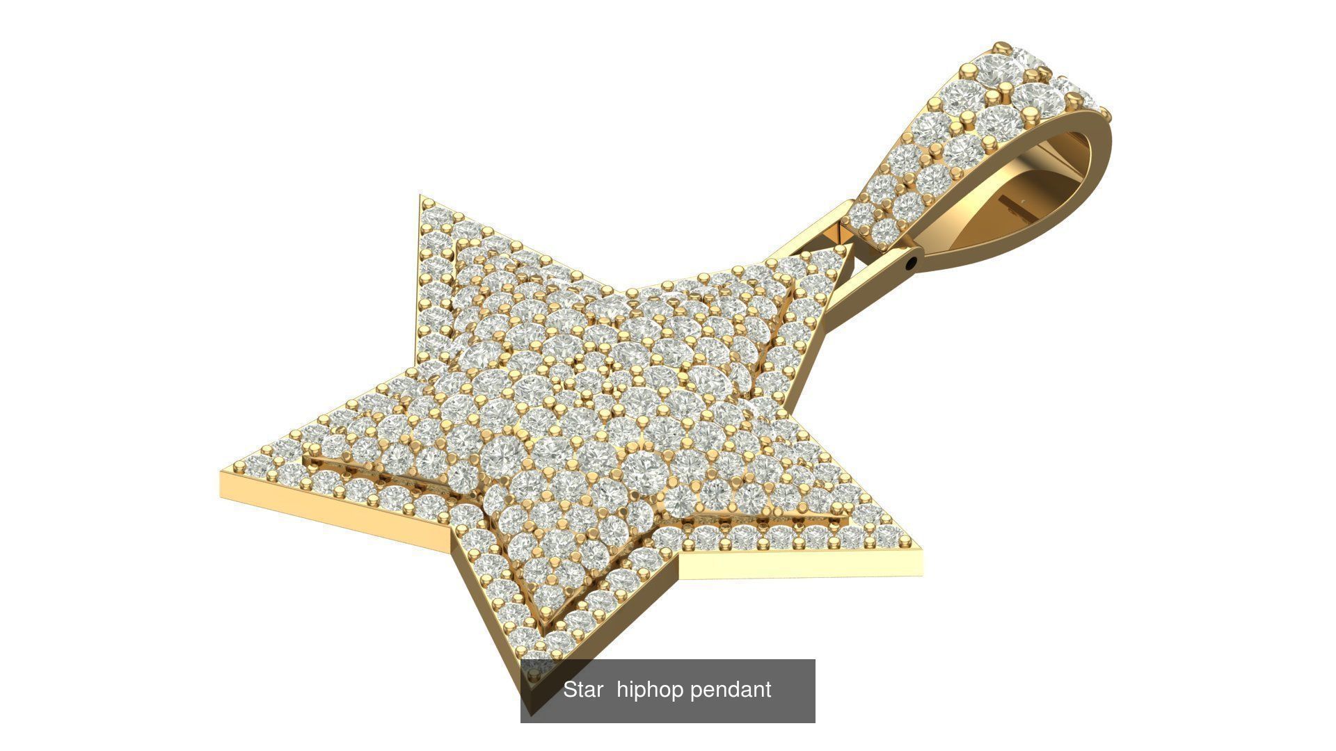 hiphop pendant 3D Model Collection_64