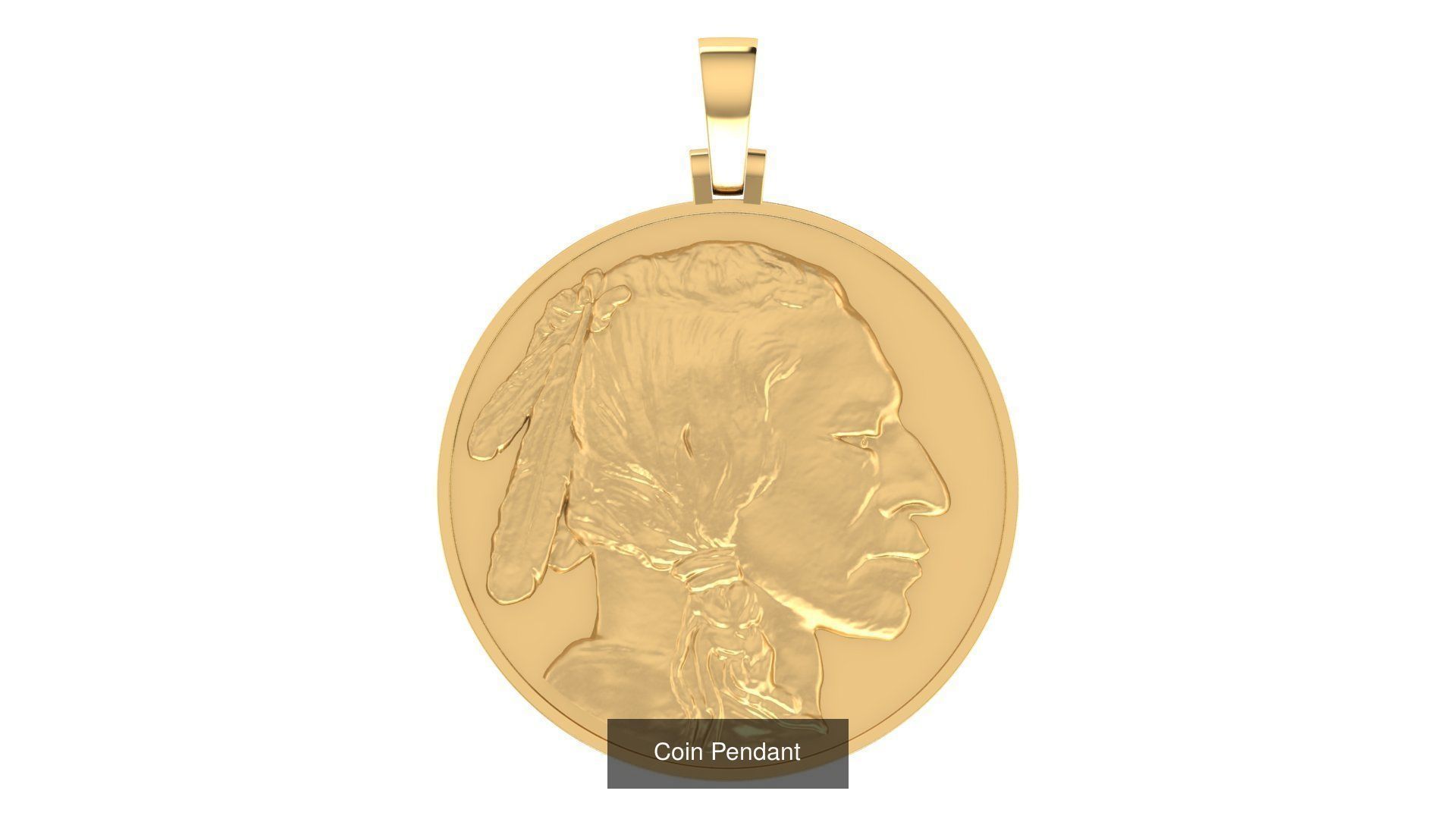 hiphop pendant 3D Model Collection_13