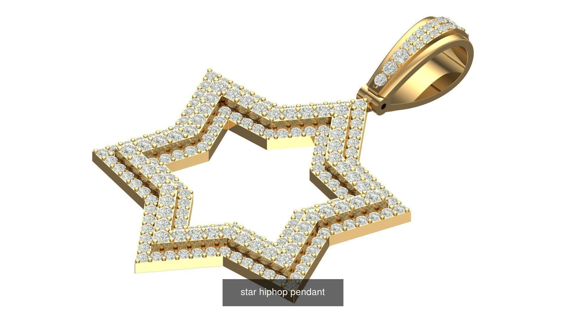 hiphop pendant 3D Model Collection_65