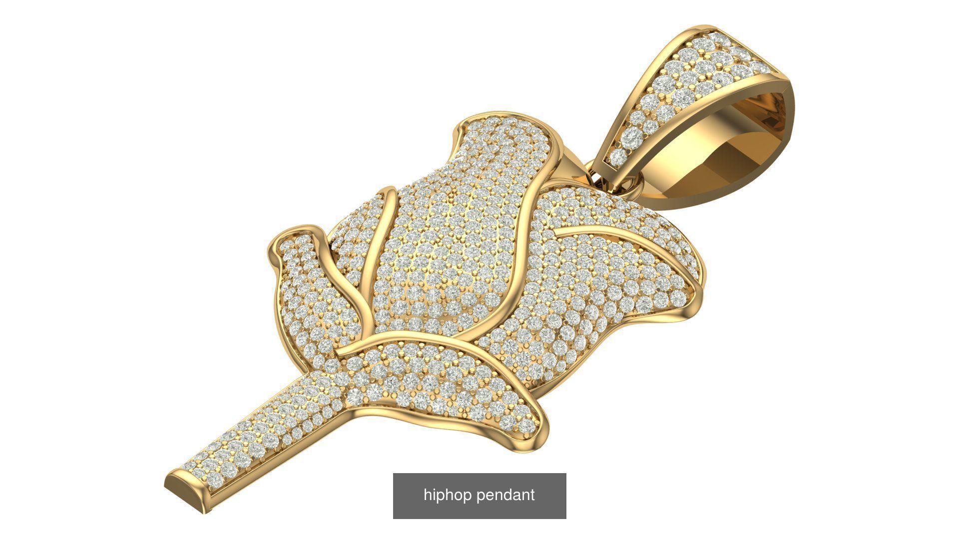 hiphop pendant 3D Model Collection_84