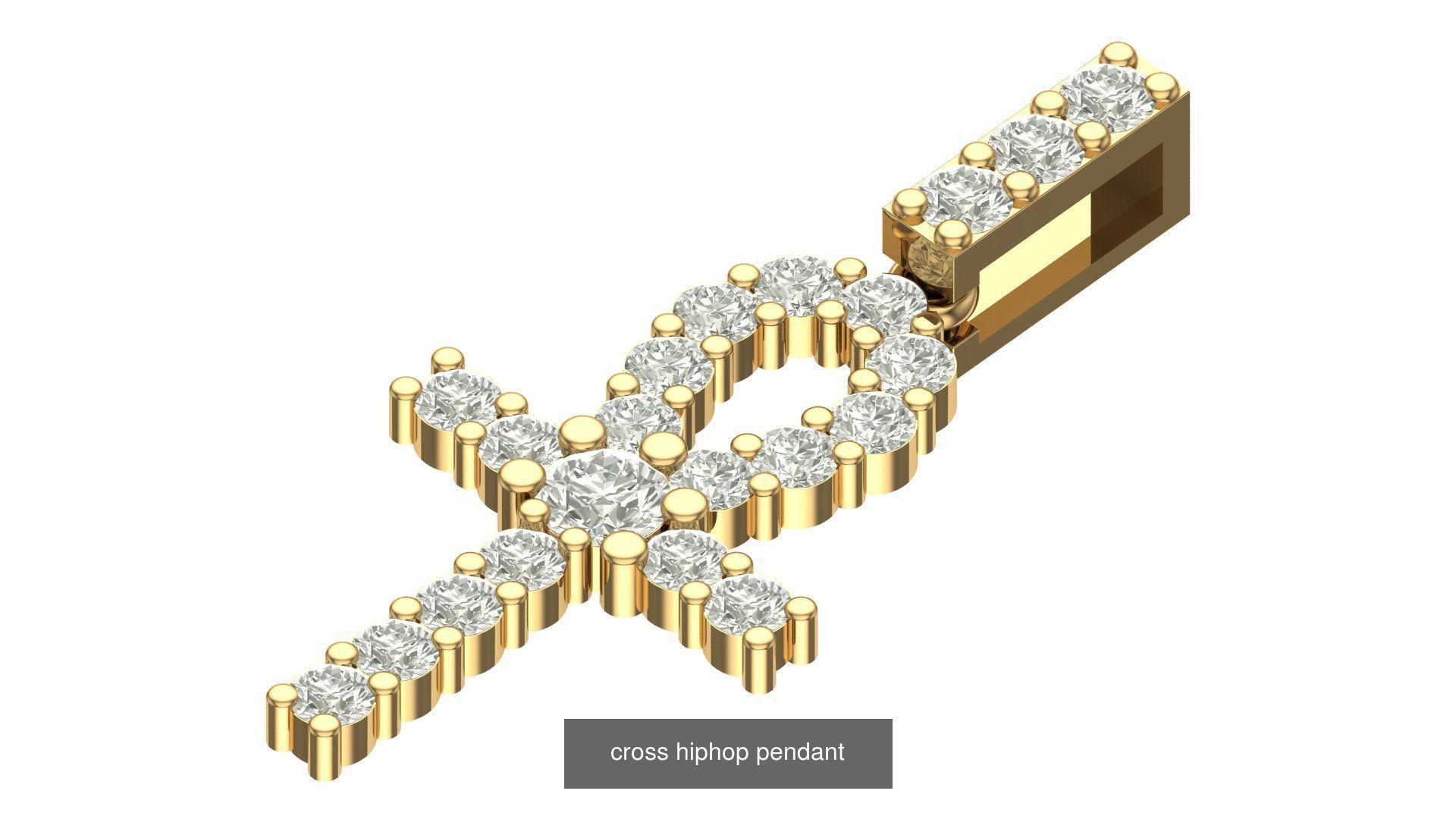 hiphop pendant 3D Model Collection_71