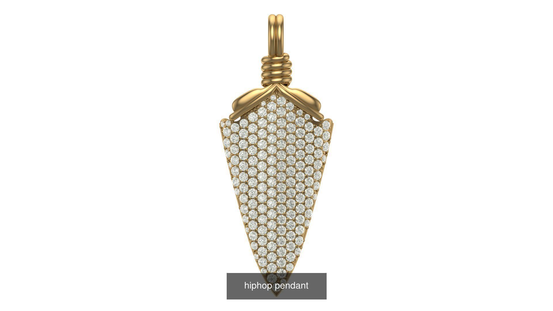 hiphop pendant 3D Model Collection_57