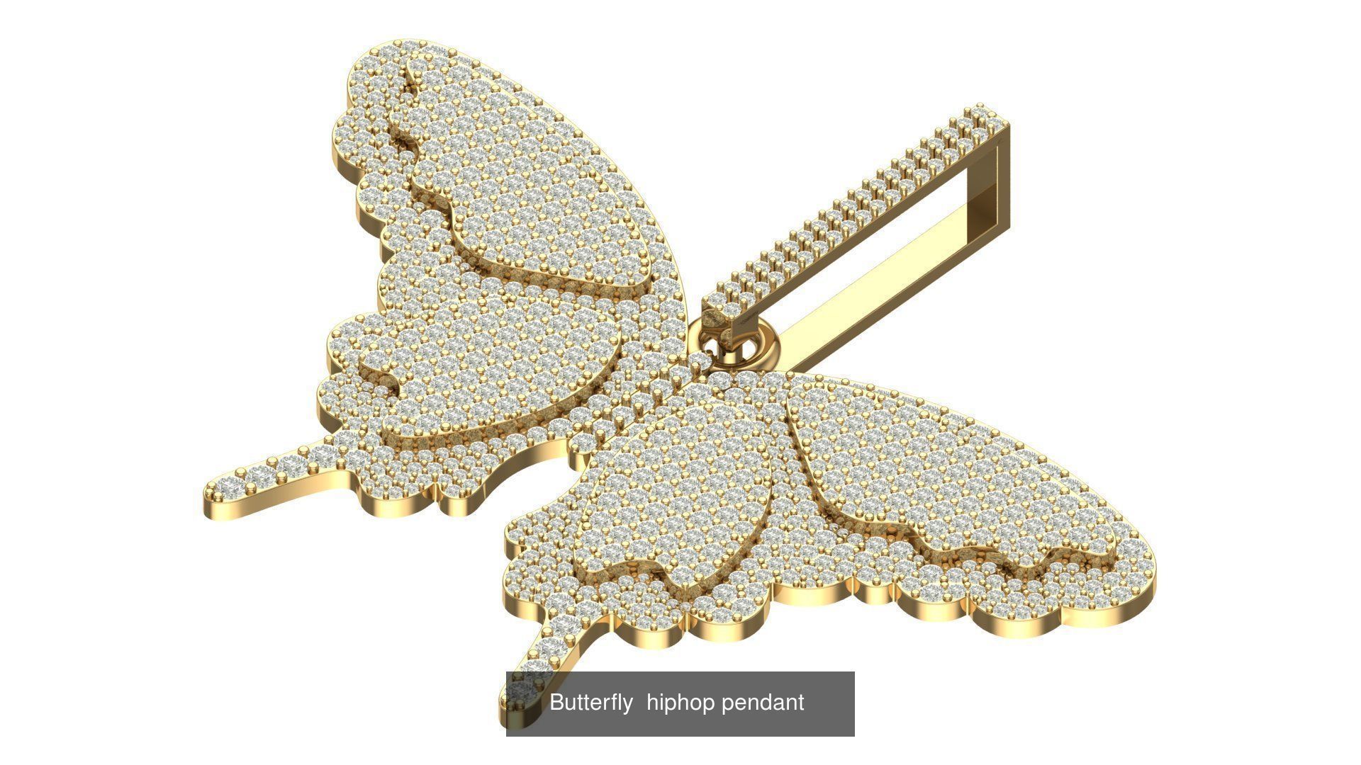 hiphop pendant 3D Model Collection_85