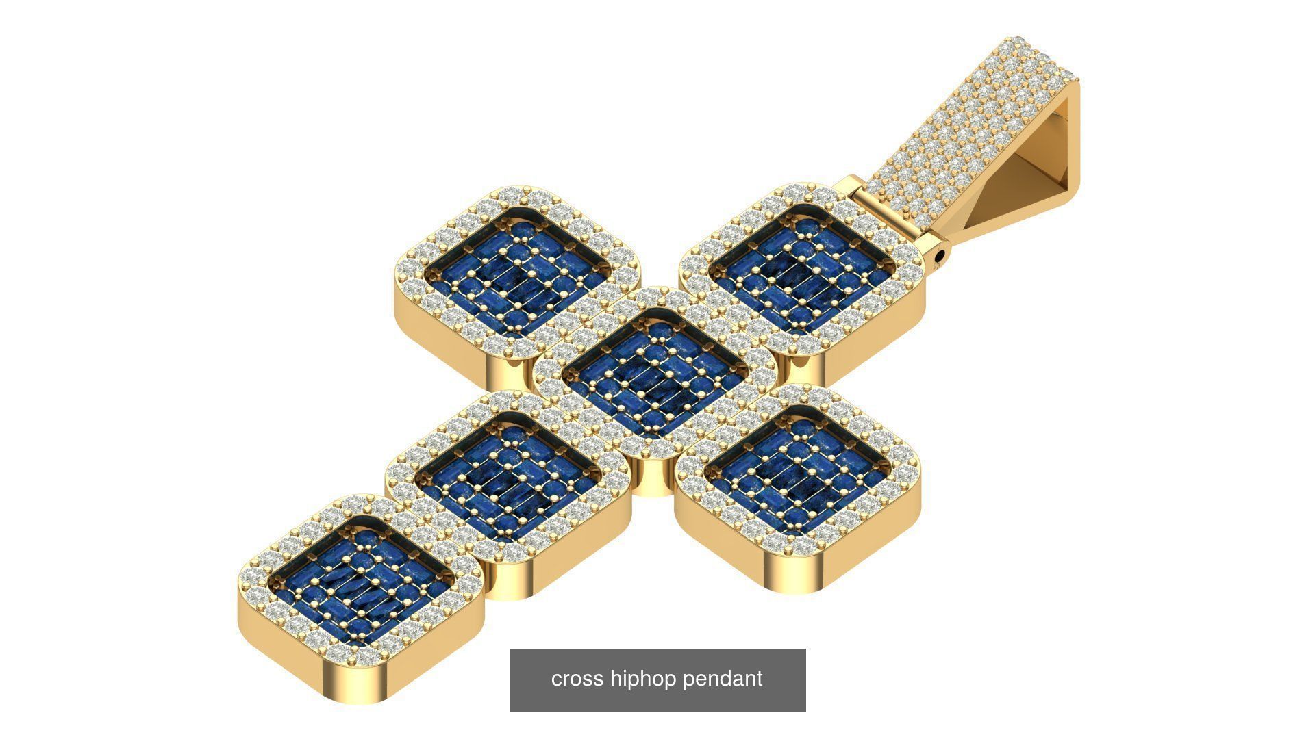 hiphop pendant 3D Model Collection_75