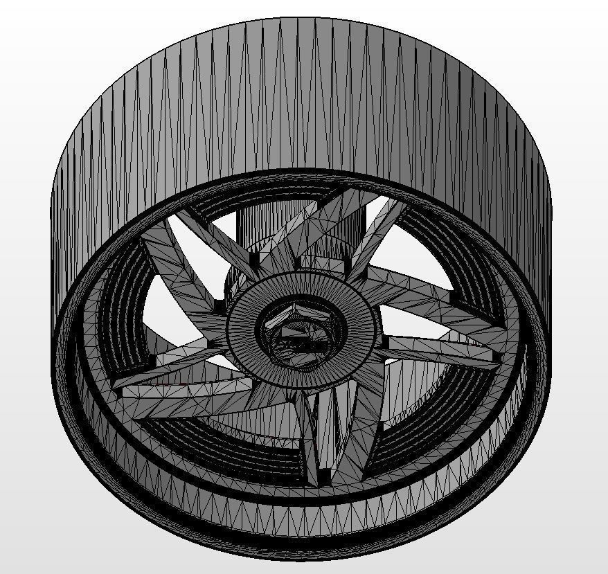Custom wheels HRBB Speedstar for your scale model 3D print model_17