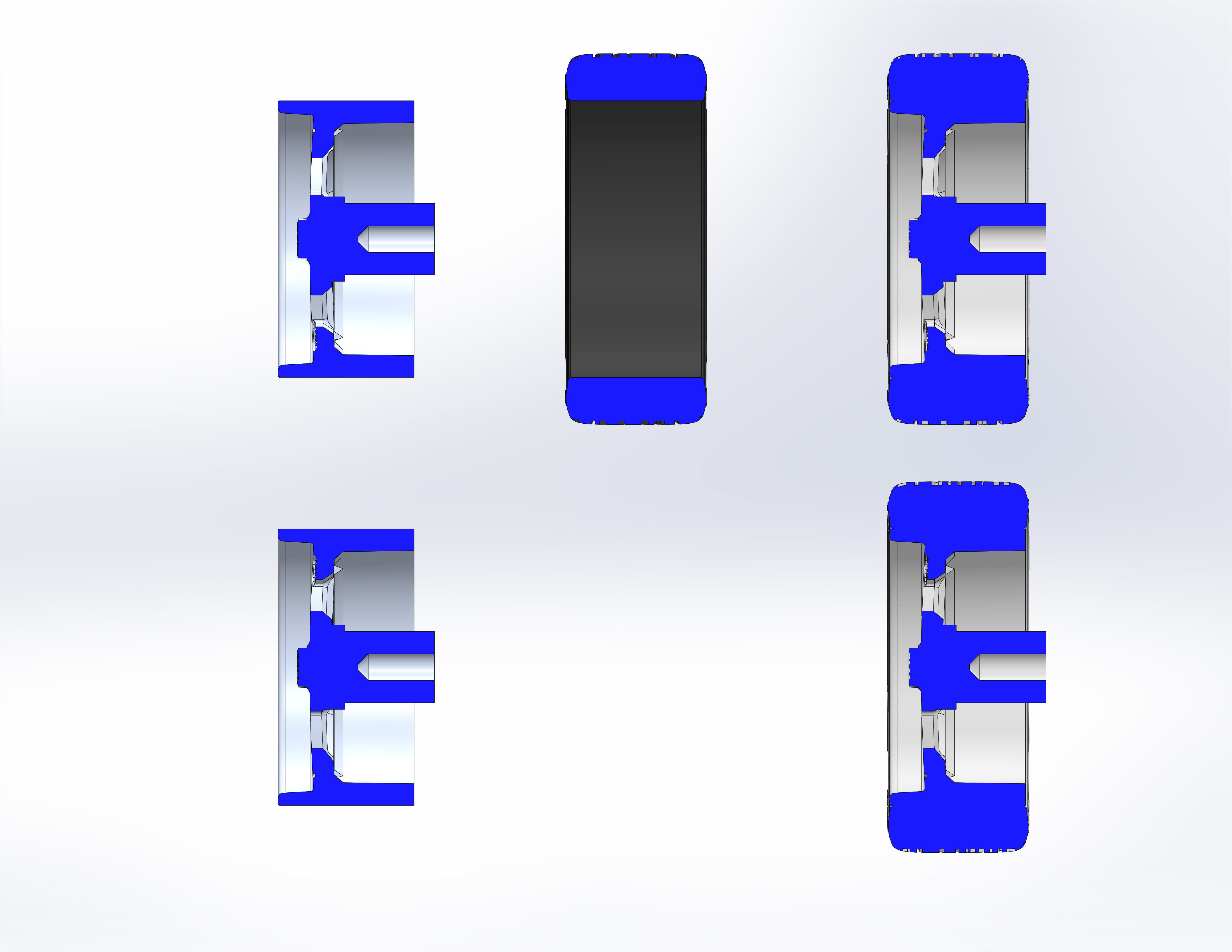 Custom wheels HRBB Speedstar for your scale model 3D print model_12