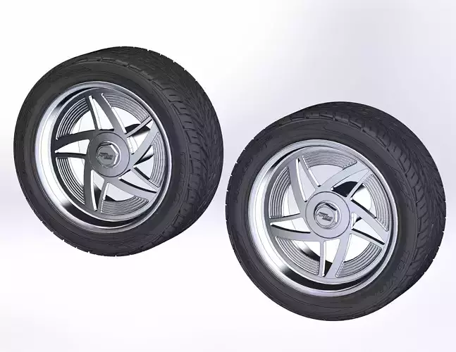 Custom wheels HRBB Speedstar for your scale model