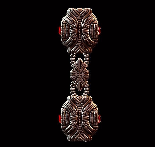 Designer Bracelet 200  3D print model_13