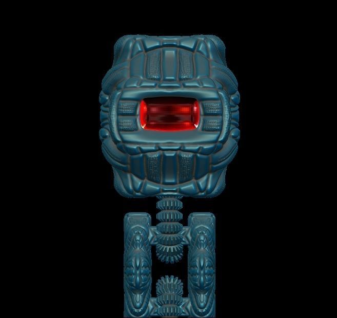 Designer Bracelet 200  3D print model_3