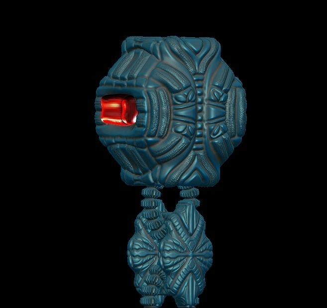 Designer Bracelet 200  3D print model_16