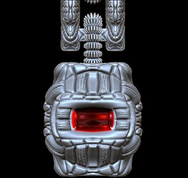 Designer Bracelet 200  3D print model_17