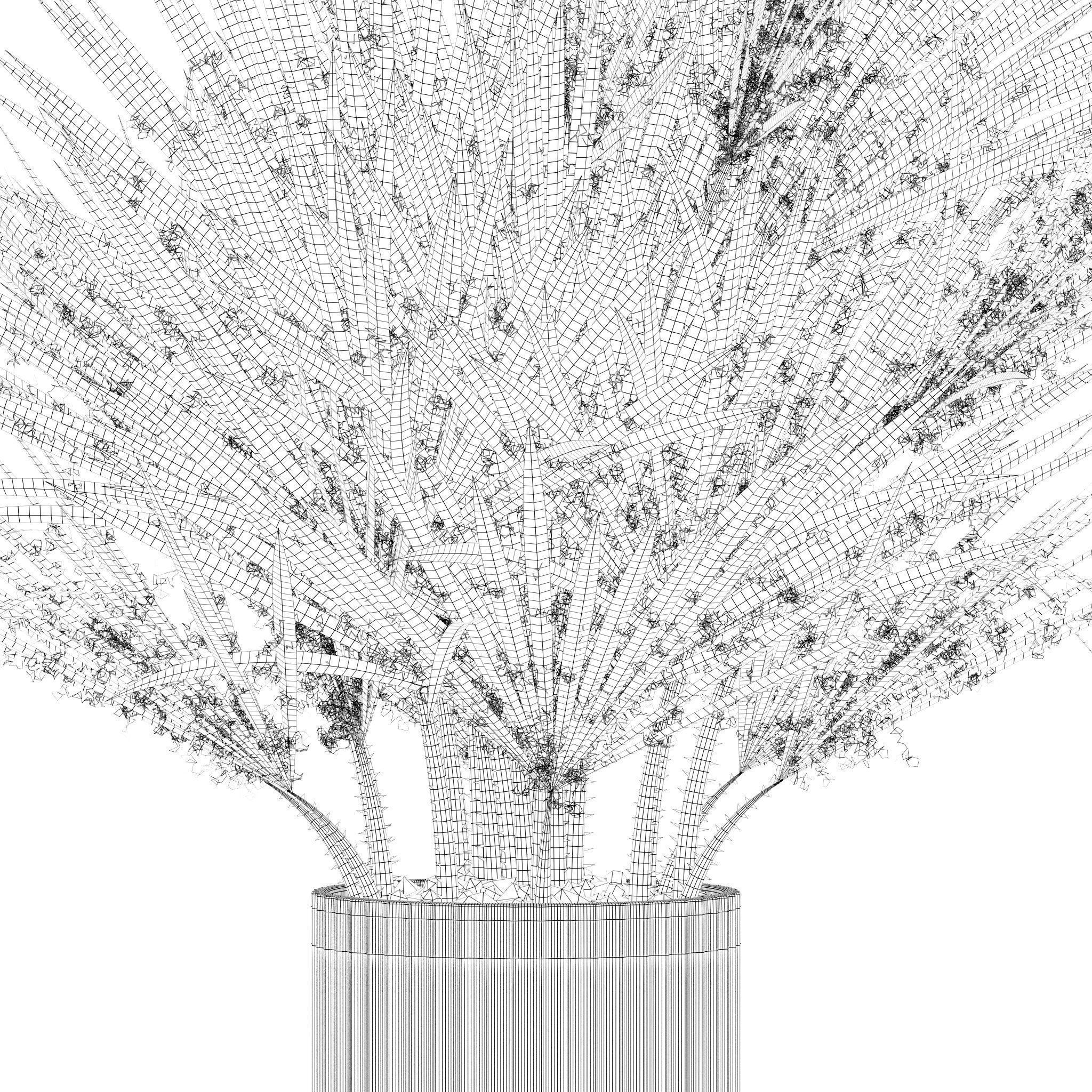 20 Photorealistic Flowers for Interiors - set 201 203 205 207 3D Model Collection_84