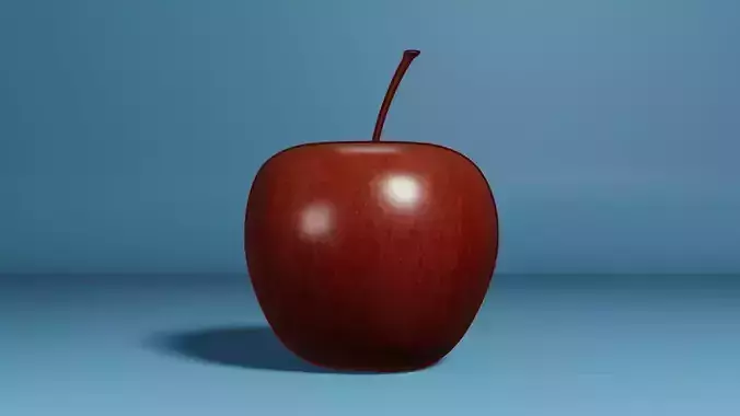 Apple 3D model