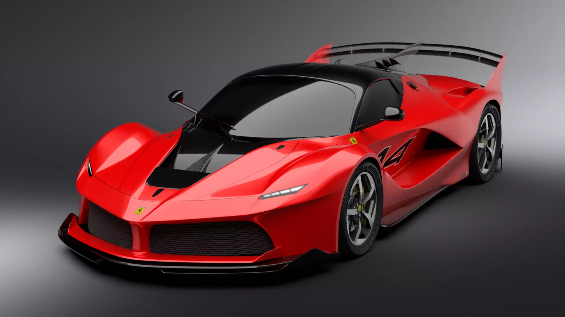 Ferrari FXX-K 2015 custom-Obj-Exterior 3D model_0