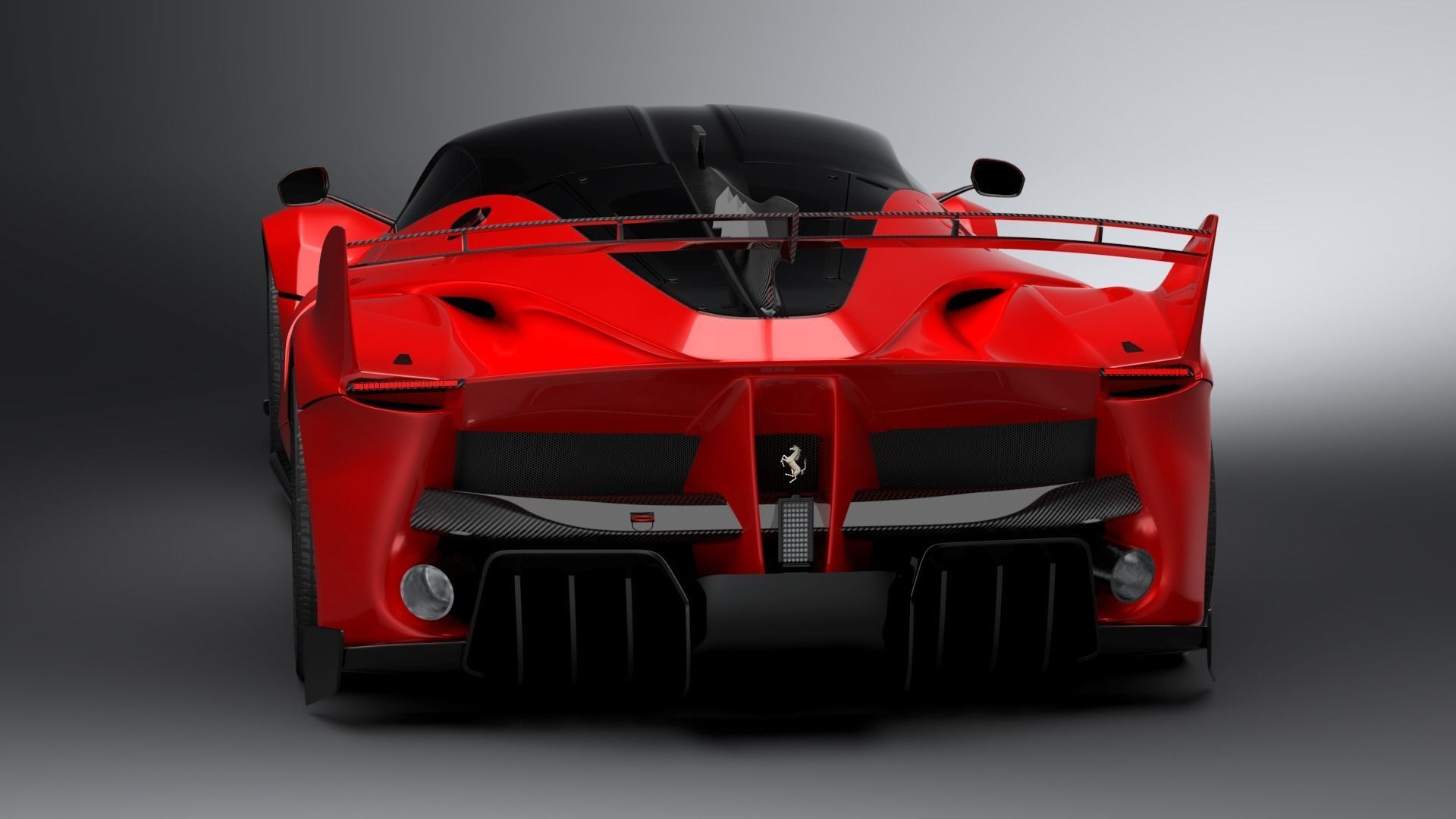 Ferrari FXX-K 2015 custom-Obj-Exterior 3D model_18