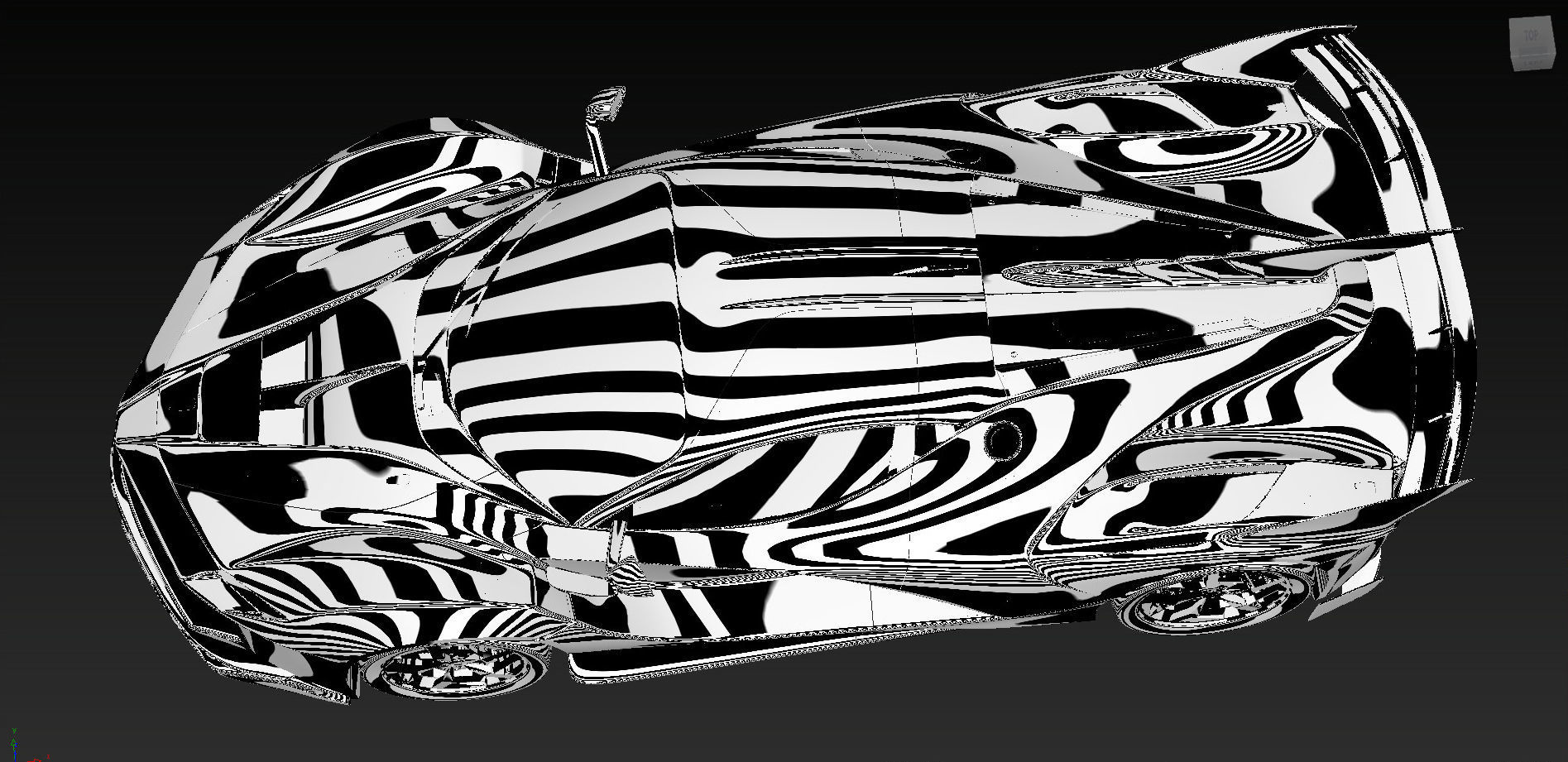 Ferrari FXX-K 2015 custom-Obj-Exterior 3D model_8