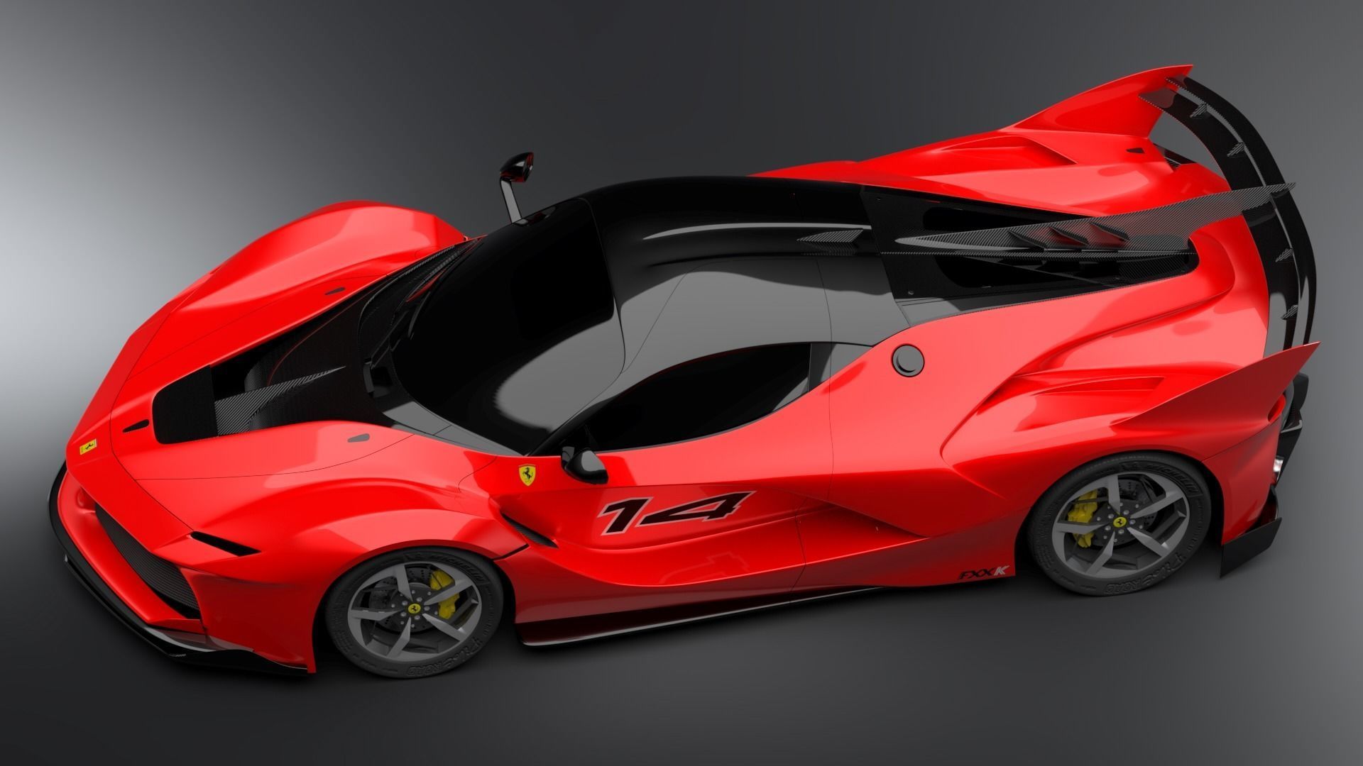 Ferrari FXX-K 2015 custom-Obj-Exterior 3D model_16