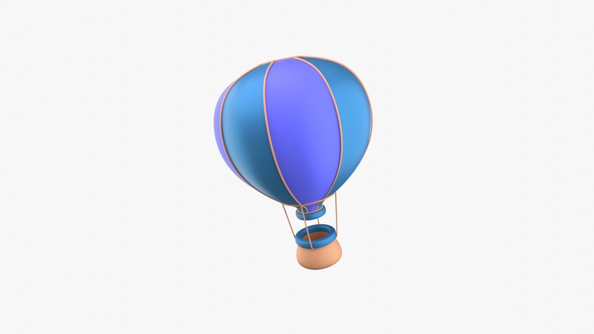 Air Balloon 3D model_4