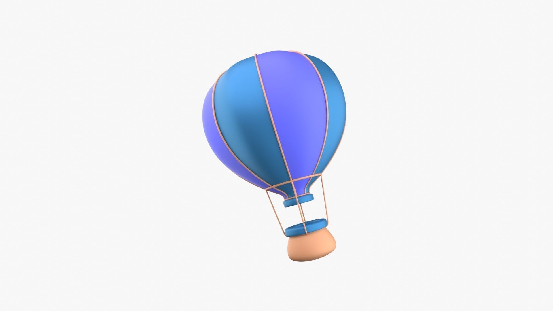 Air Balloon 3D model_8