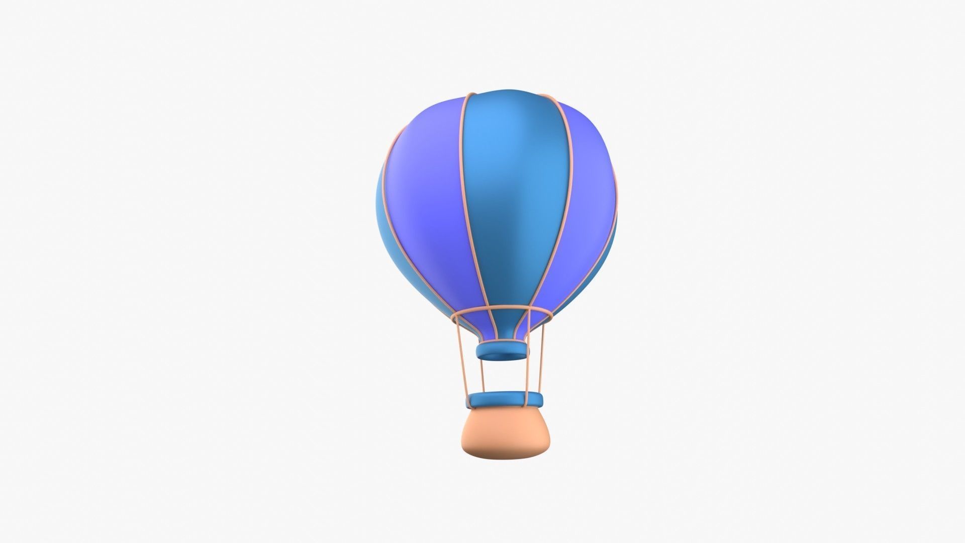 Air Balloon 3D model_11
