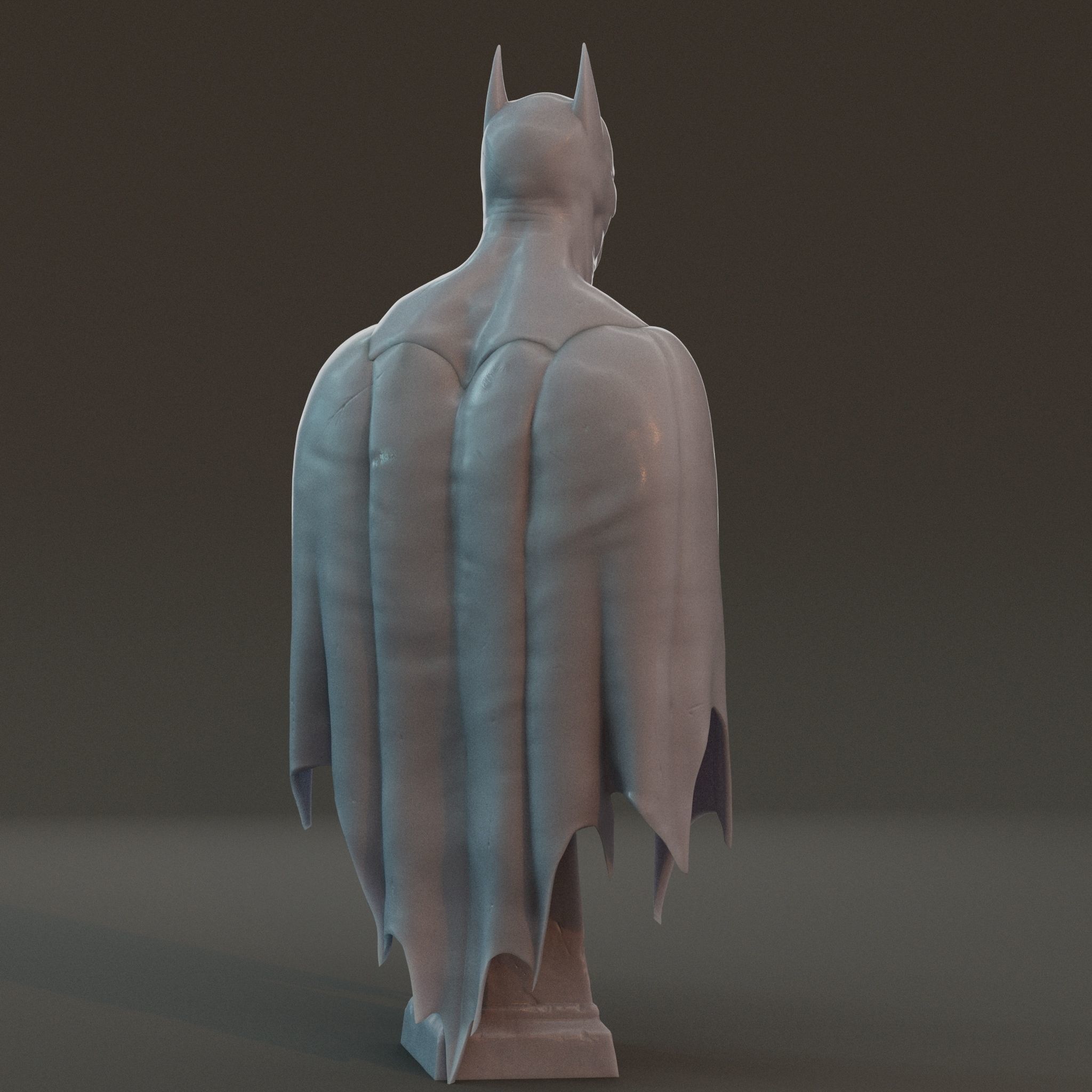 Batman Bust  3D print model_5