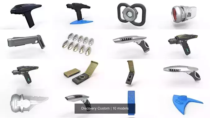 Discovery Custom 3D Model Collection