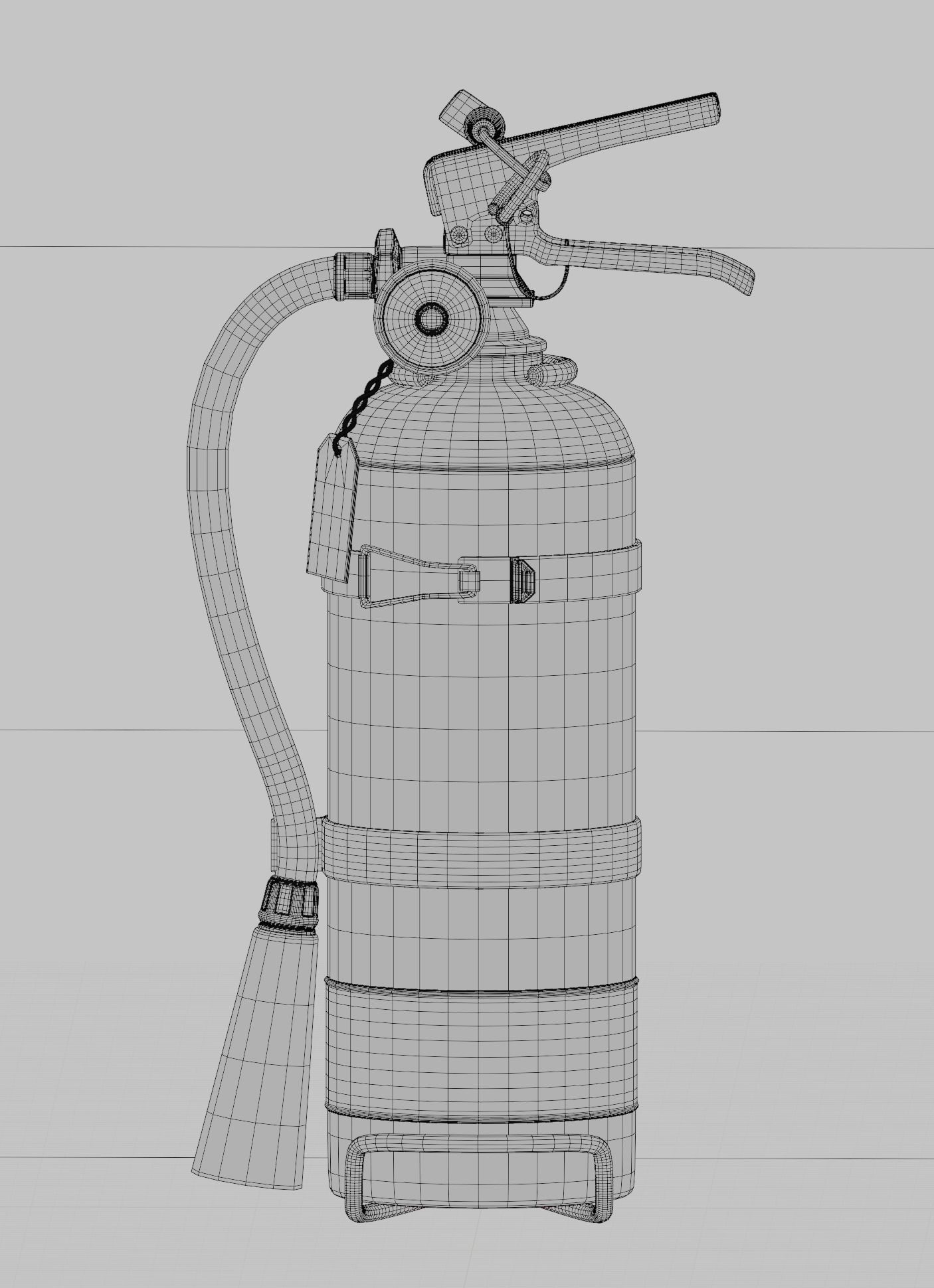 Fire extinguisher  3D model_6