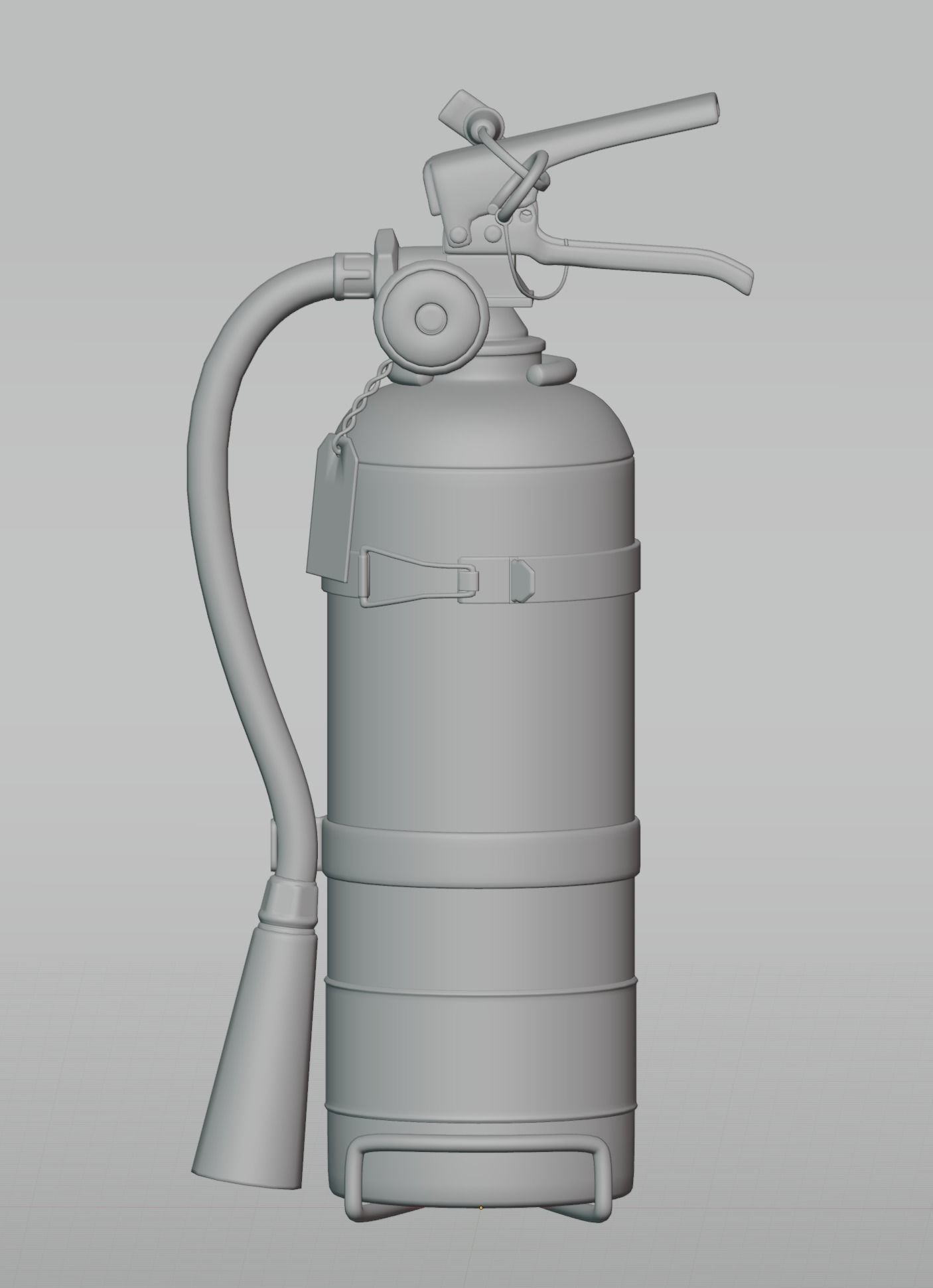 Fire extinguisher  3D model_9