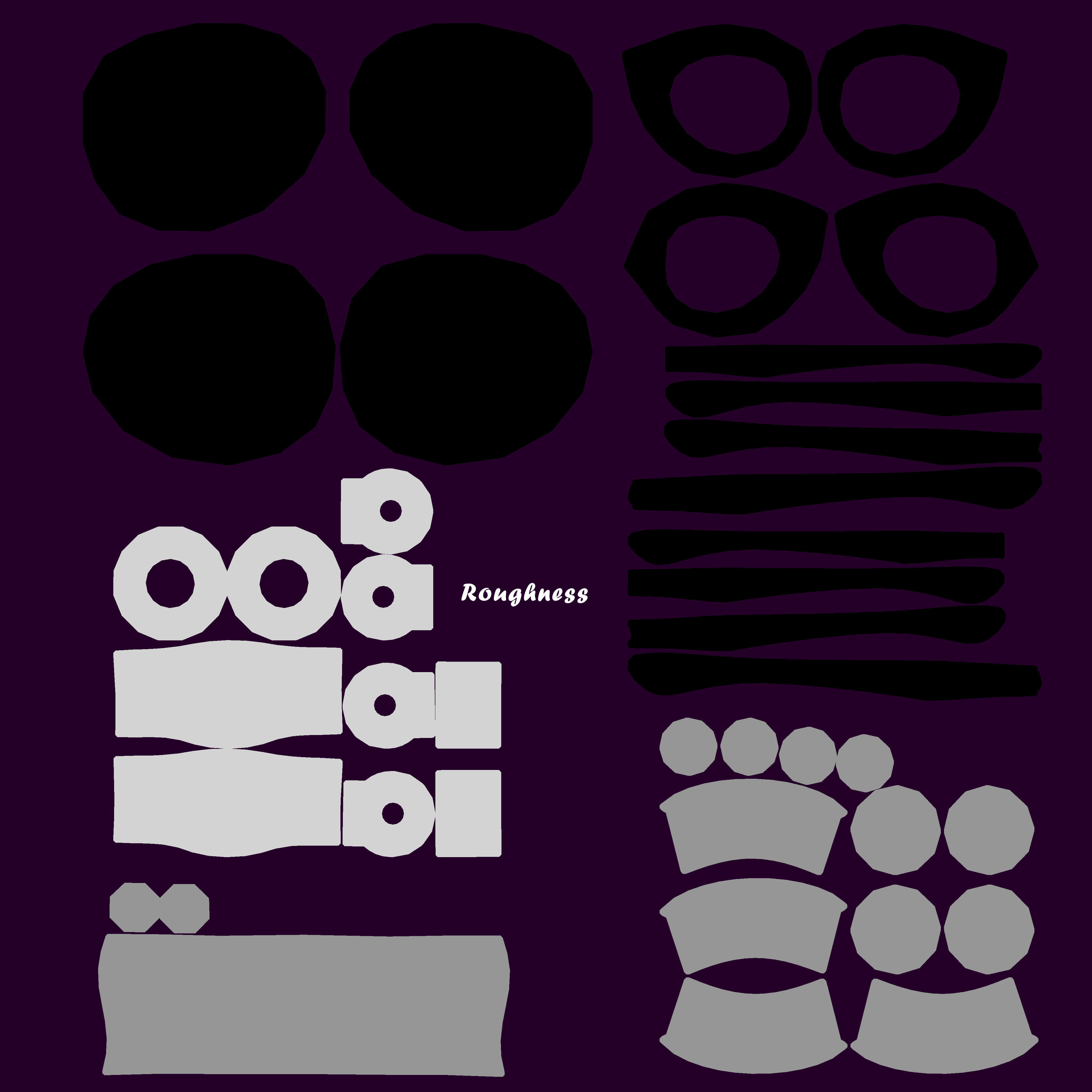 Womens Sunglasses Low-poly 3D model_13