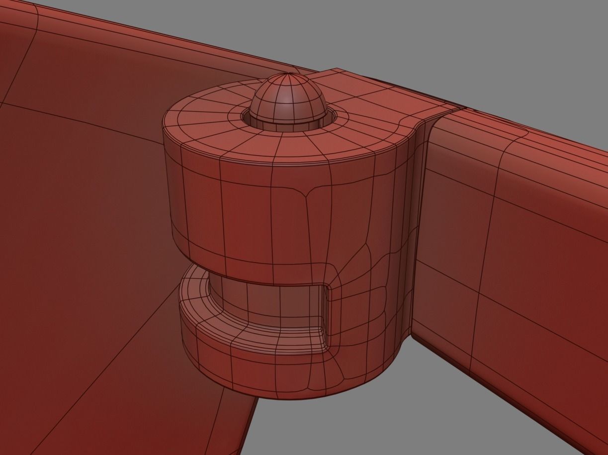 Womens Sunglasses Low-poly 3D model_7